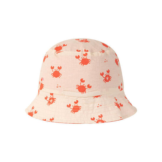 Swim Essentials | Beige/Rosso Granchi Cappello estivo reversibile