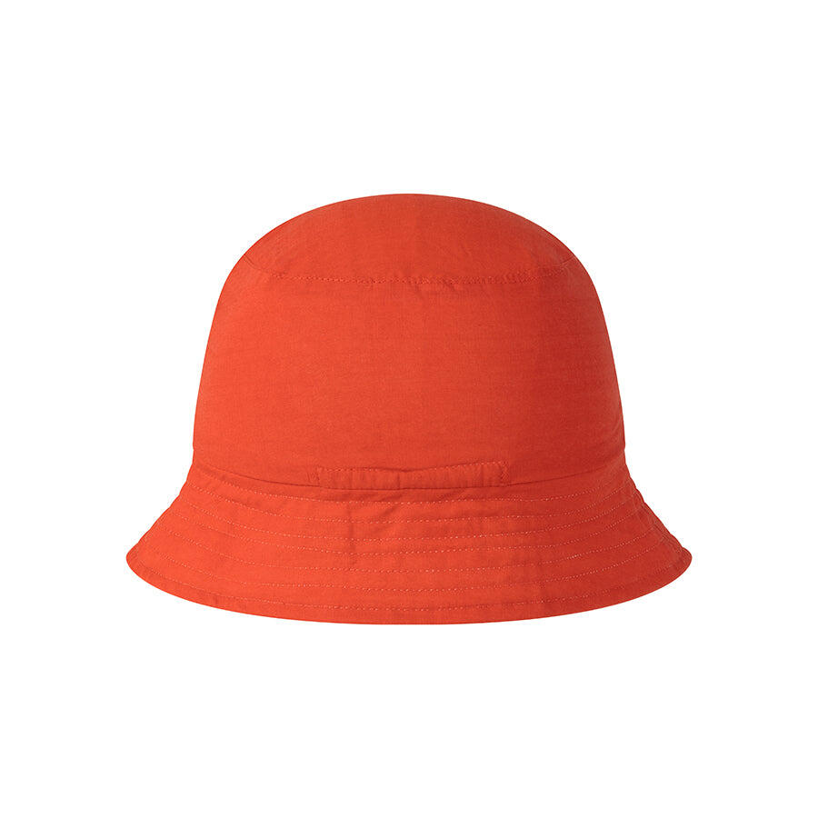 Swim Essentials | Sombrero de sol UV reversible beige/rojo con cangrejos 3/6