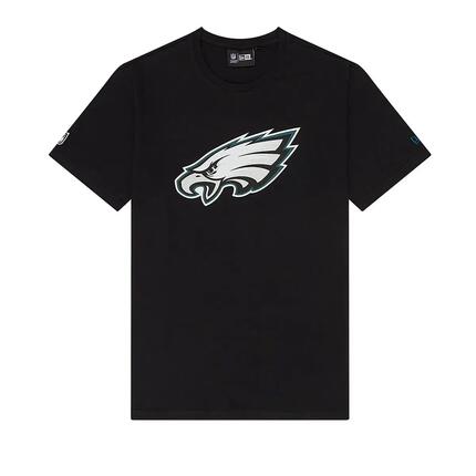 T-Shirt NFL Philadelphia Eagles New Era Logo Noir
