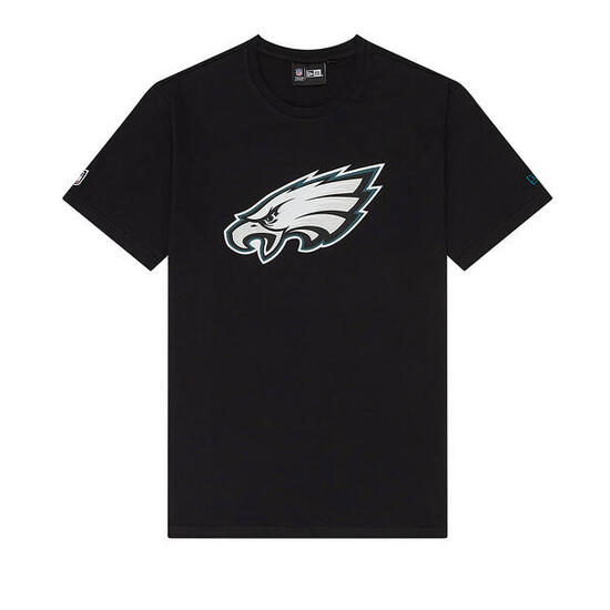 T-Shirt NFL Philadelphia Eagles New Era Logo Noir