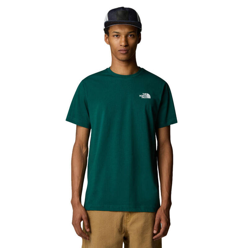 The north face - T-shirt vert NF0A87NPA1B