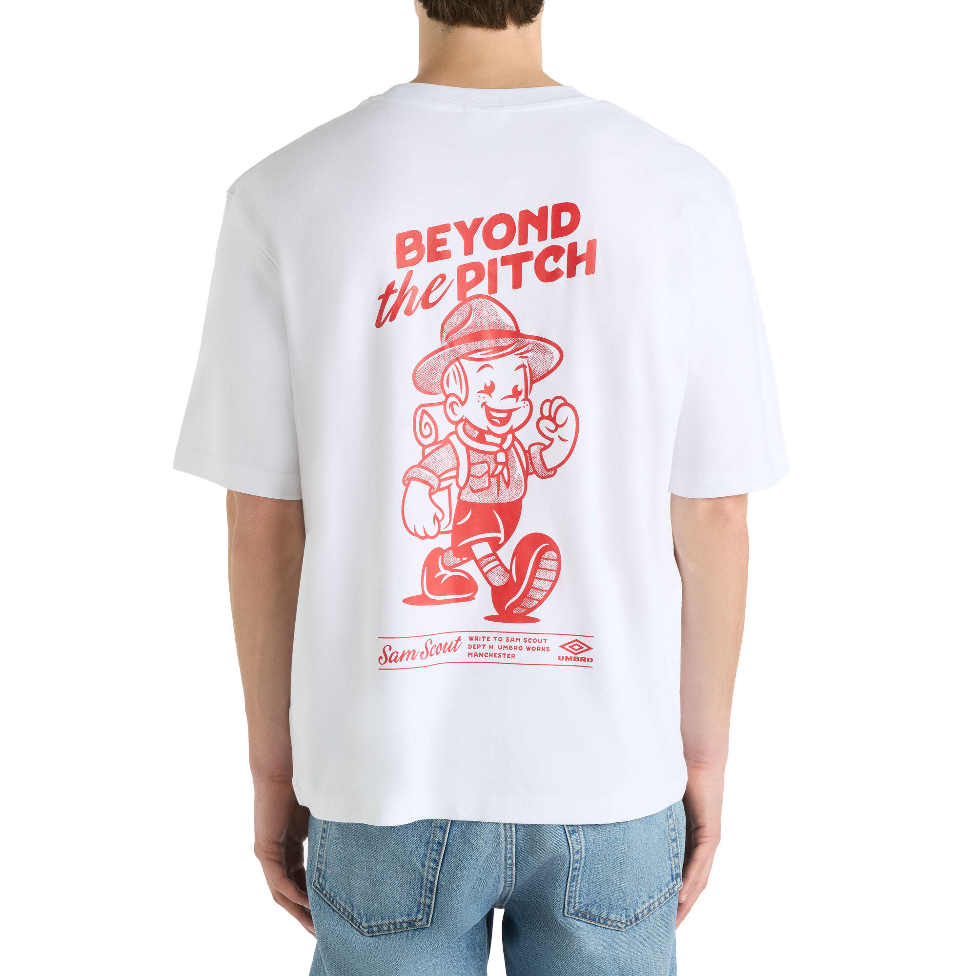 Mens Sam Scout TShirt (Brilliant White) 2/3
