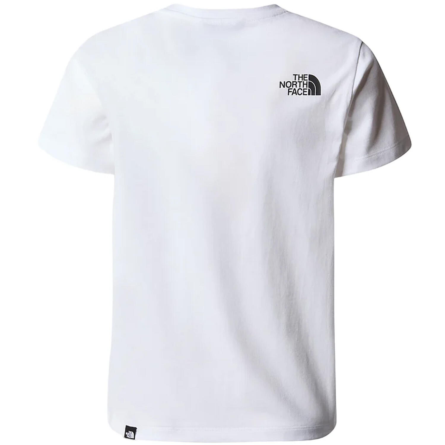 T-shirt Bambino   T-shirt bianco NF0A87T6XOY 2/2