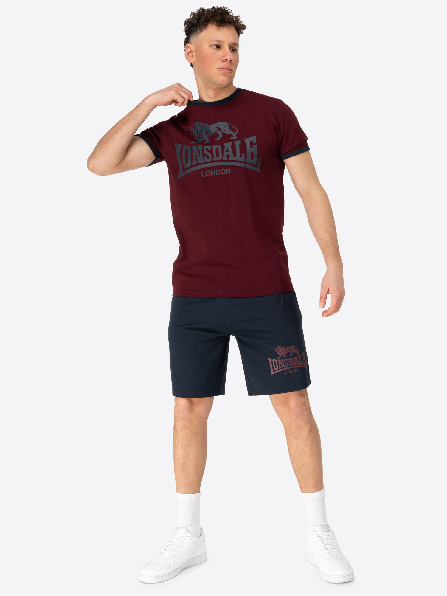 Completo t-shirt e pantaloni corti Lonsdale Maist 3/7