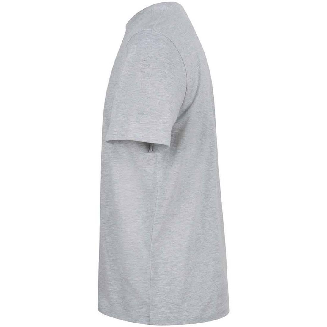 Unisex Adult Crew Neck TShirt (Heather Grey) 3/3