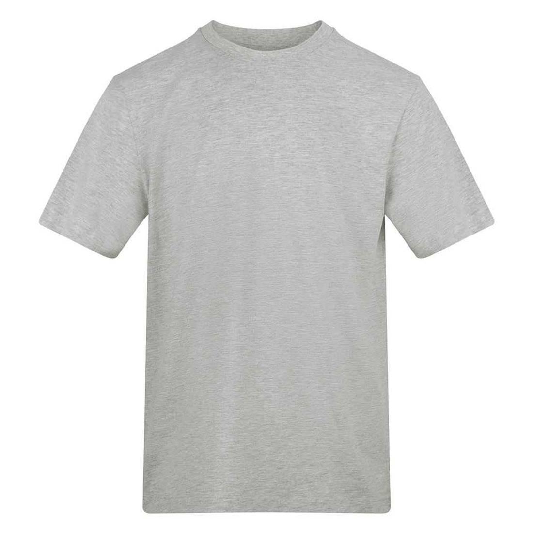 Unisex Adult Crew Neck TShirt (Heather Grey) 1/3