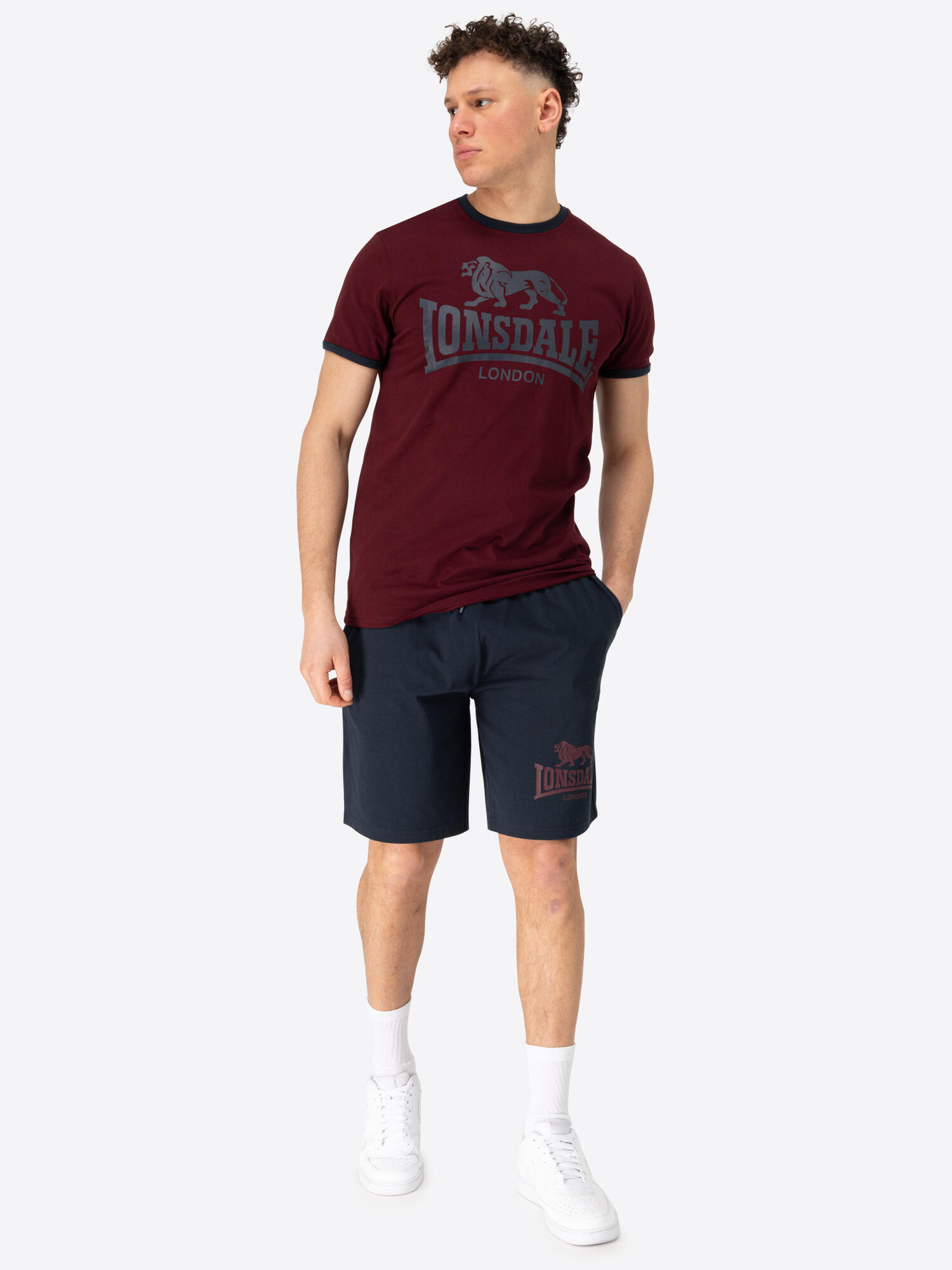 Conjunto de t-shirt e calções Lonsdale Maist 4/7