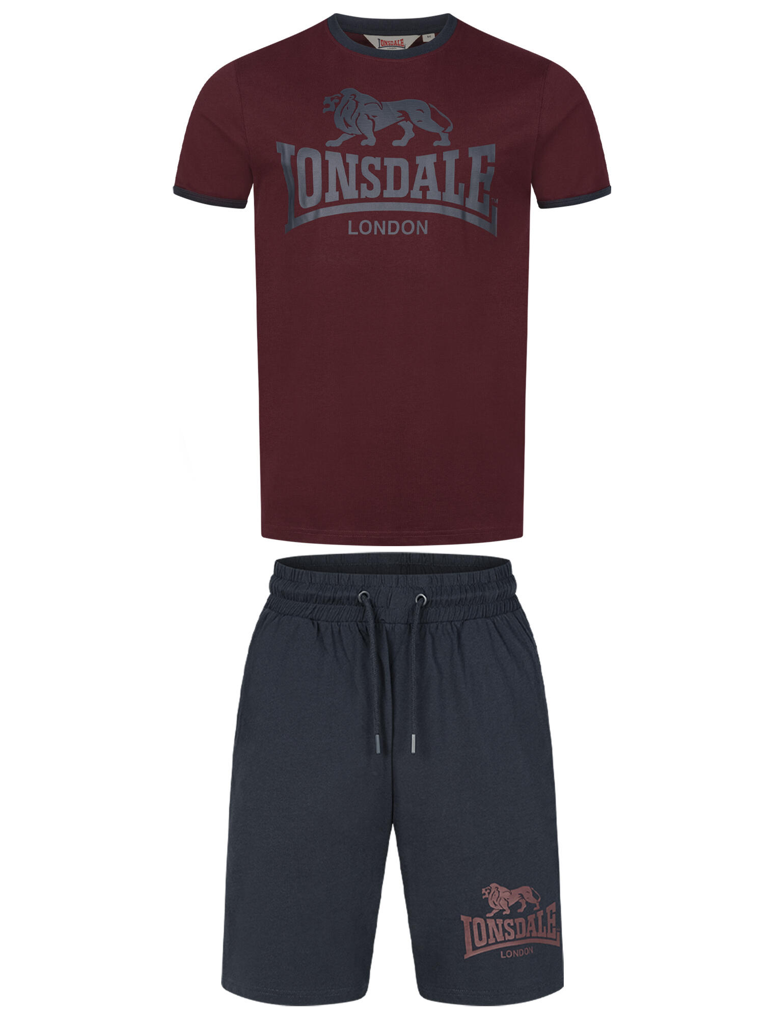 Completo t-shirt e pantaloni corti Lonsdale Maist 2/7