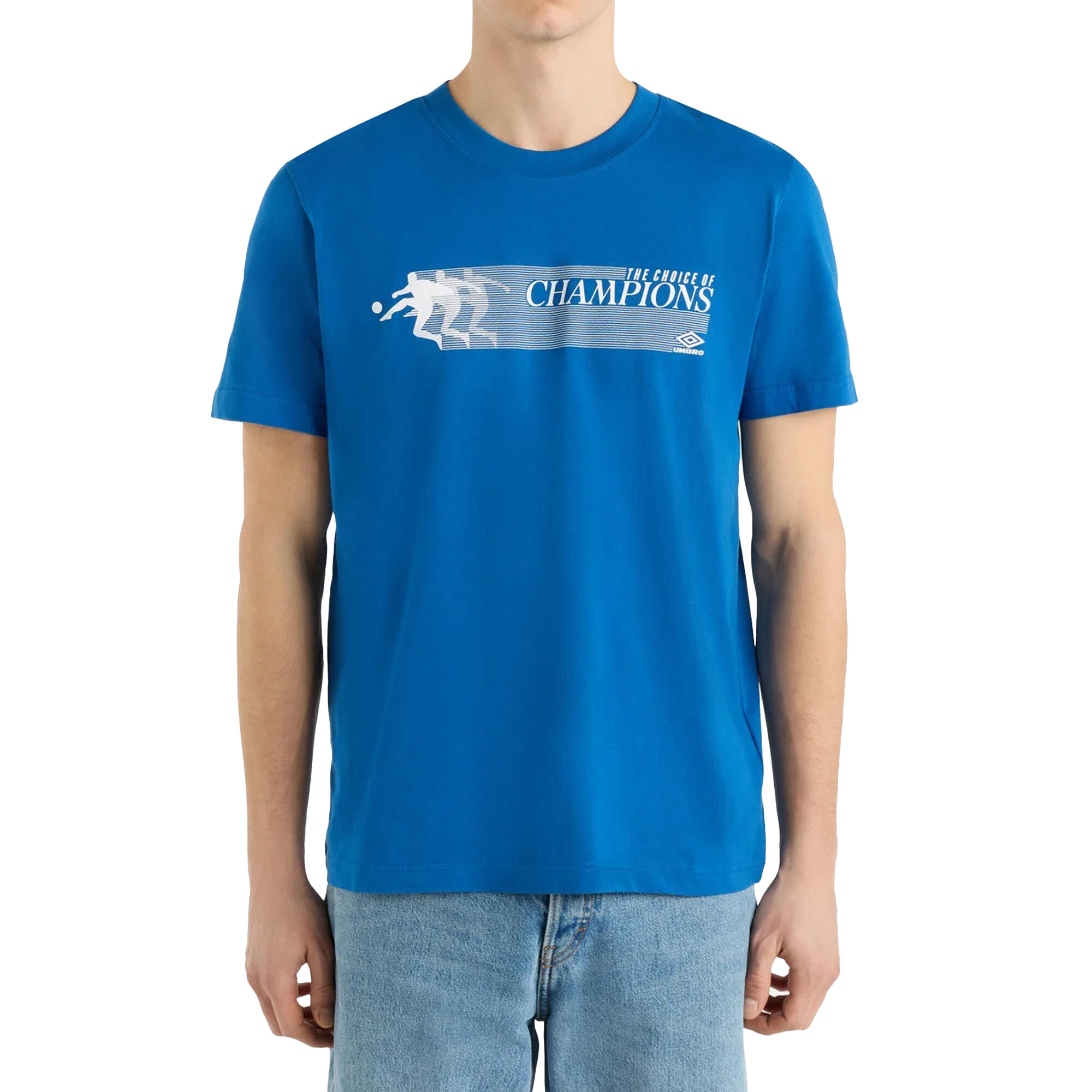 Maglietta Uomo Umbro Champions Classic Blu 3/3