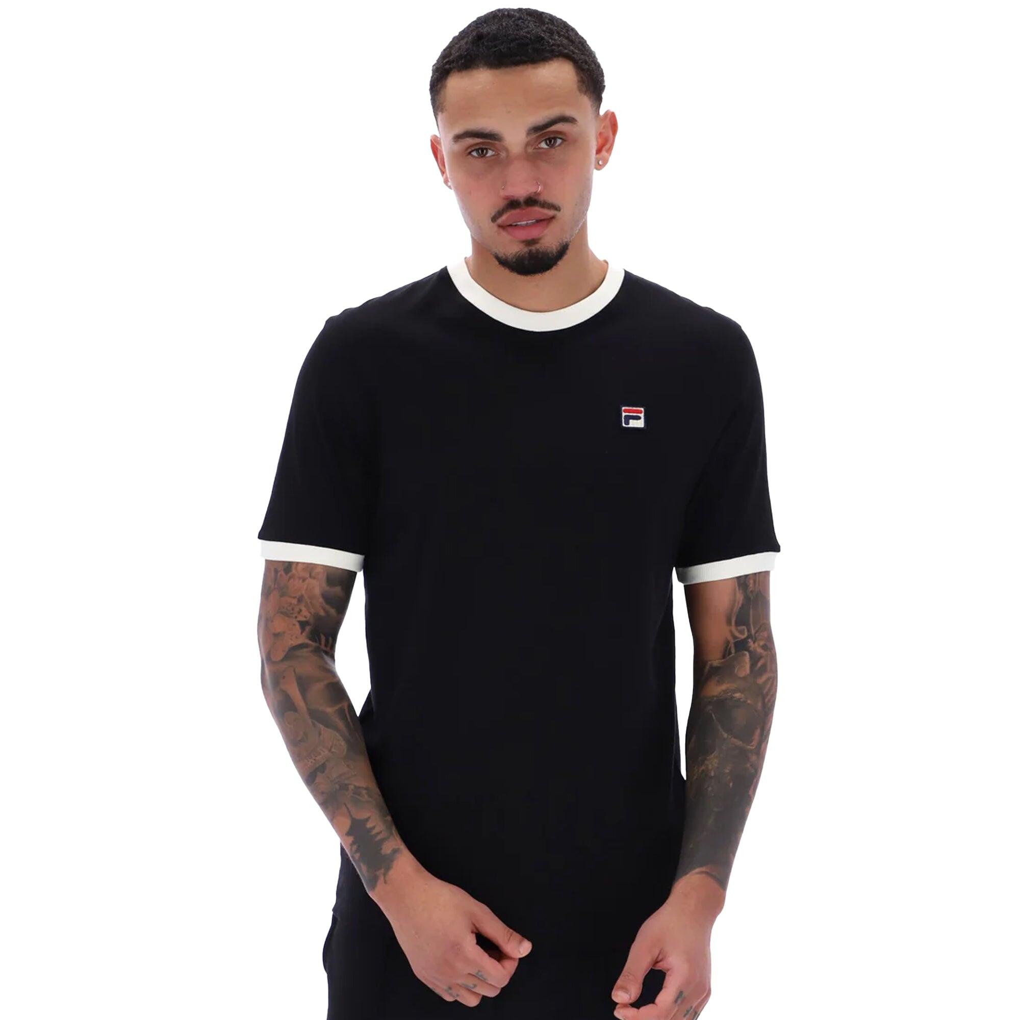 Fila Marconi T-Shirt Black/Gardenia 2/4