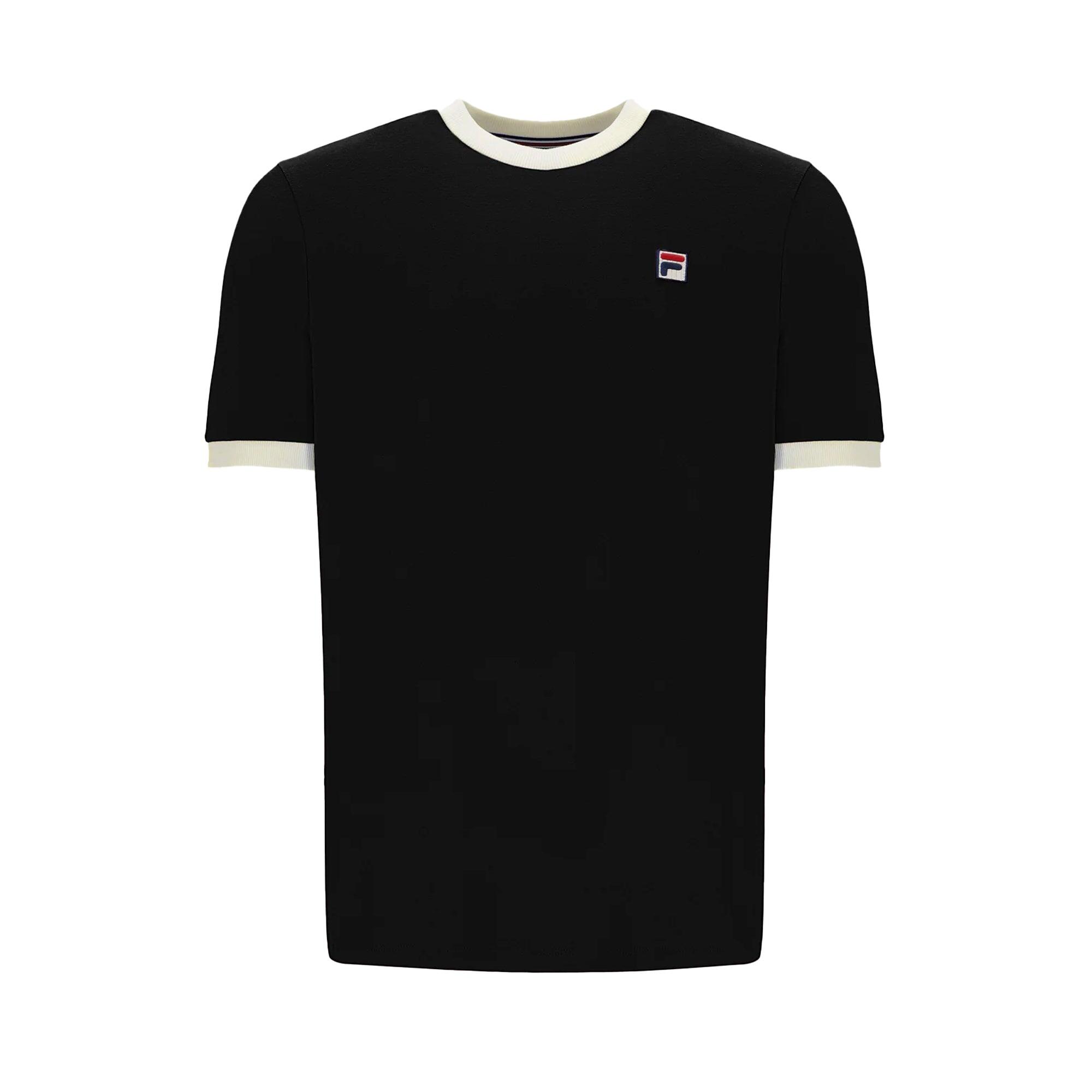 Fila Marconi T-Shirt Black/Gardenia 1/4