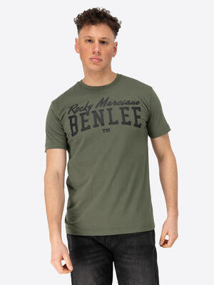 Benlee heren-t-shirt. regular fit dubbelpak darcut