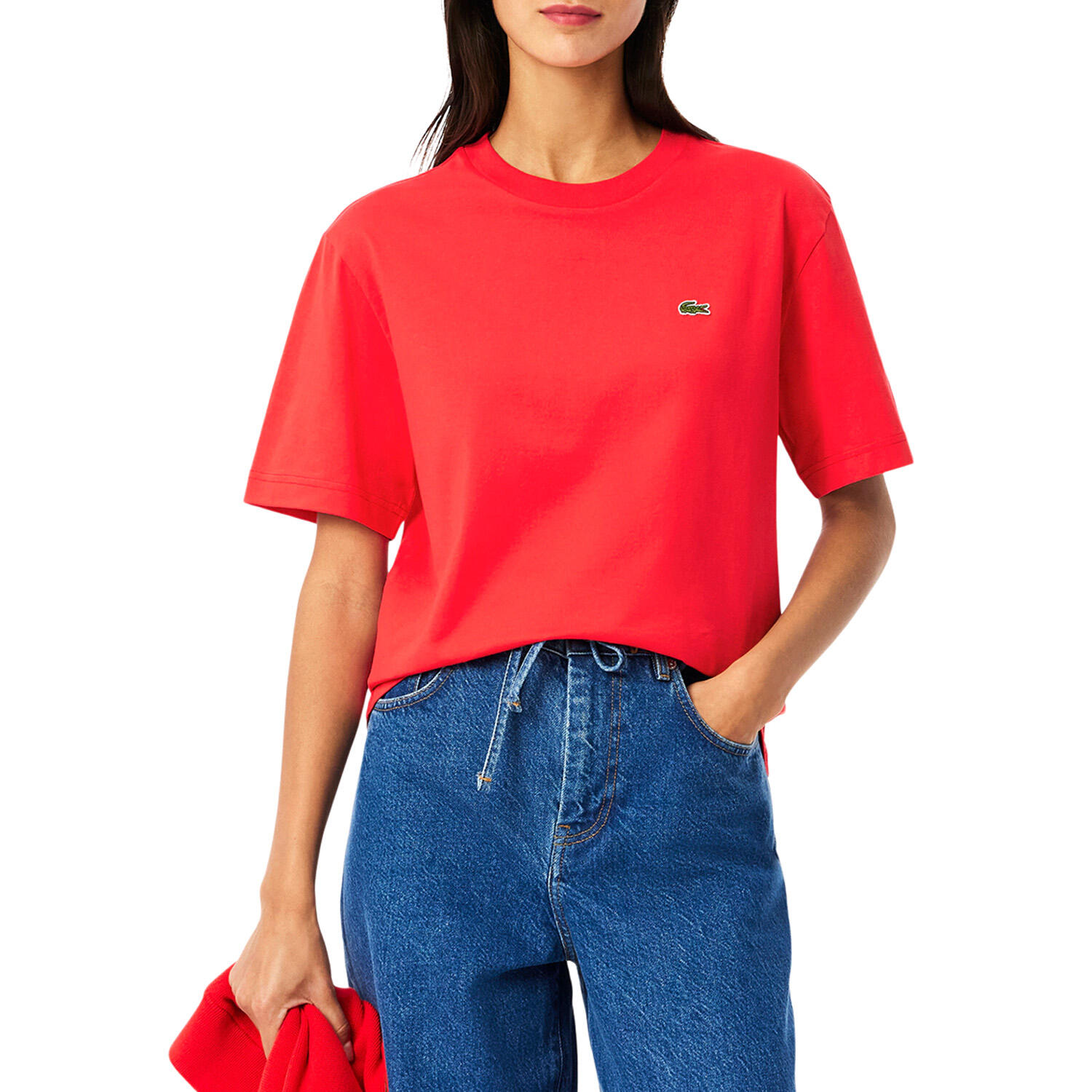 LACOSTE T-shirt Donna   T-shirt rosso TF7215-ZBG