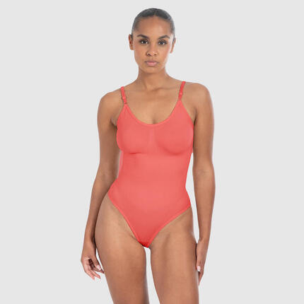 Damen Shapewear String Bodysuit Nysa Braun