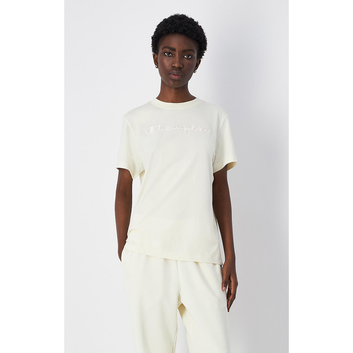 T-shirt Champion modèle 117650-YS141 pour femmes 2/4