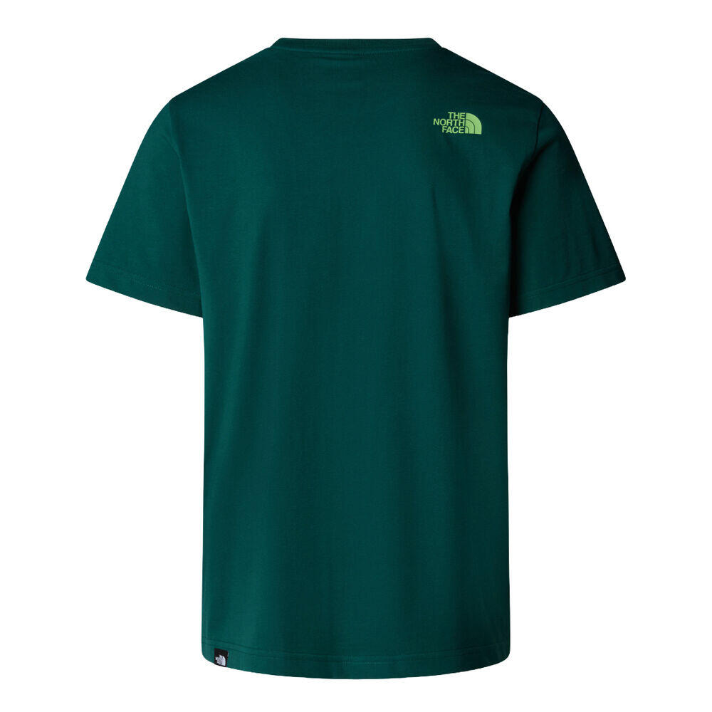 T-shirt Uomo   M ss easy tee verde NF0A8A6CA6O 2/5