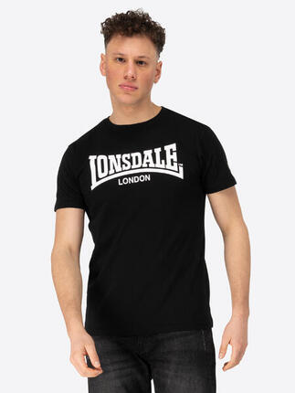 LONSDALE Heren-T-shirt, regular fit dubbelpak GARENBROOK