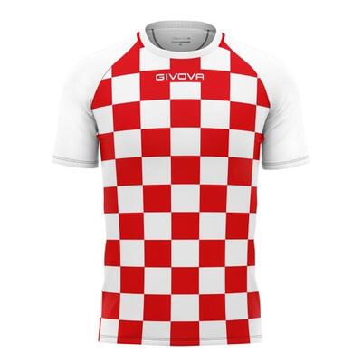 Sportshirt givova dama oranje-zwart rood