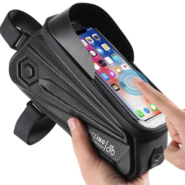 Bolsa impermeável, ecrã táctil de 7,0 polegadas, telefone - cinzento 2/7