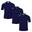 Barbat Maglie Fotbal AJACCIO Albastru 3 Piese