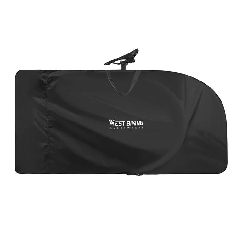 WEST BIKING Bolsa de transporte para bicicleta de estrada PU 700C 420D de 27,5 pol.