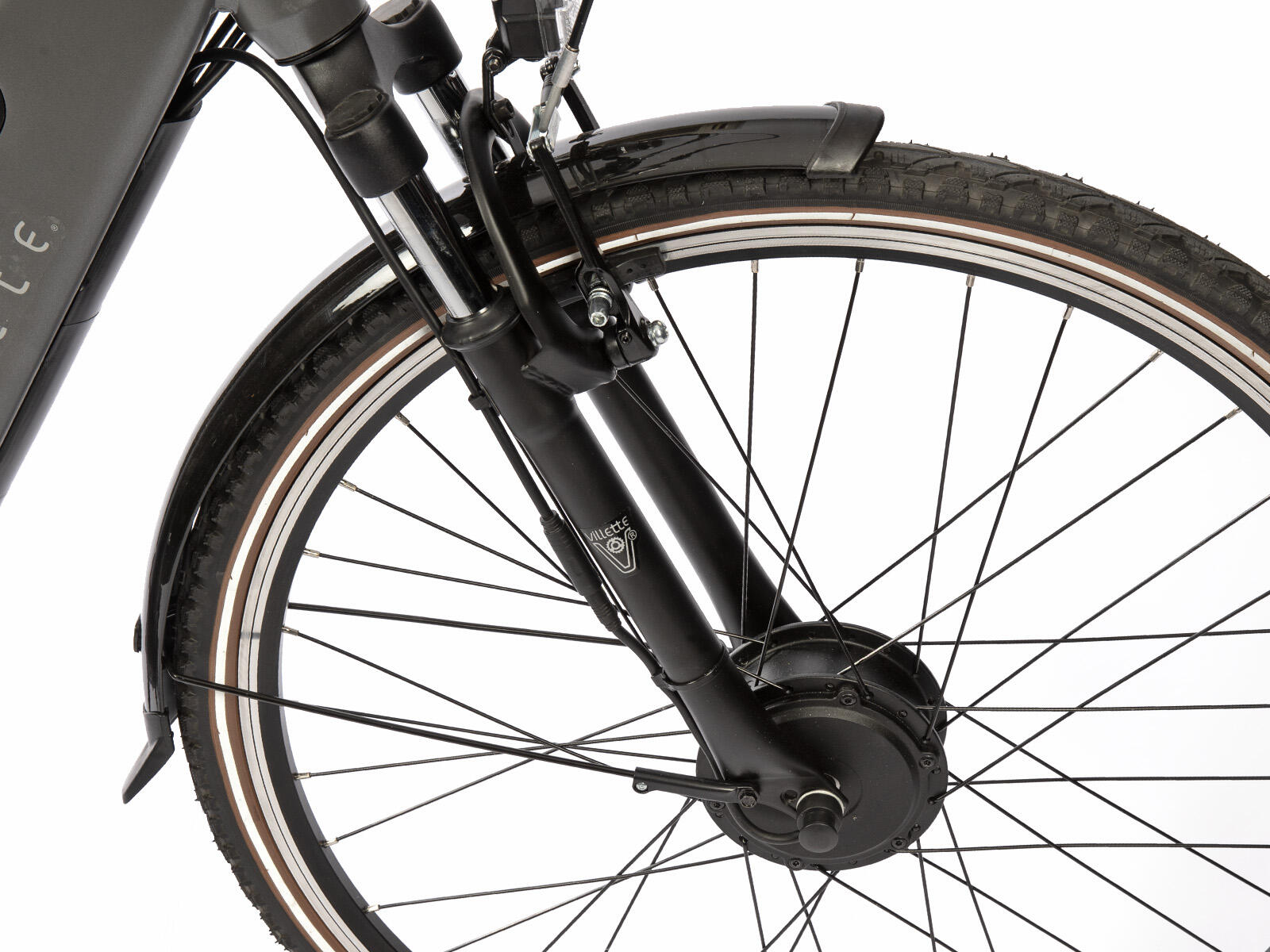 Elektrische stadsfiets l' Amant Eco Nexus 3 28 inch, donkergrijs 4/5