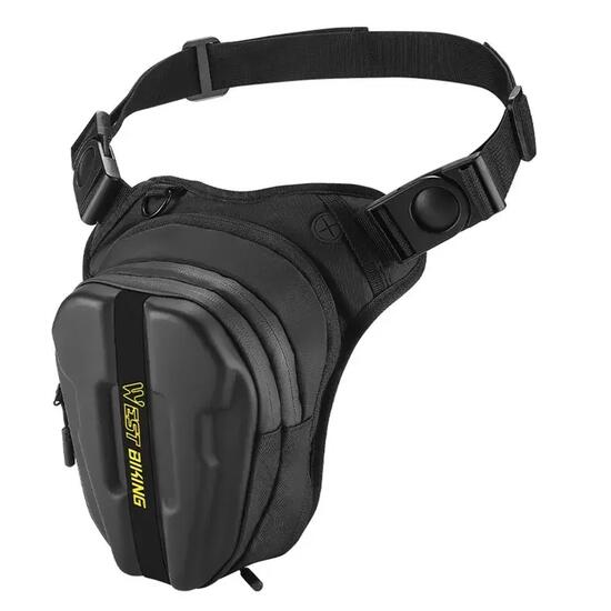 Sacoche de jambe sac à bandoulière - Noir