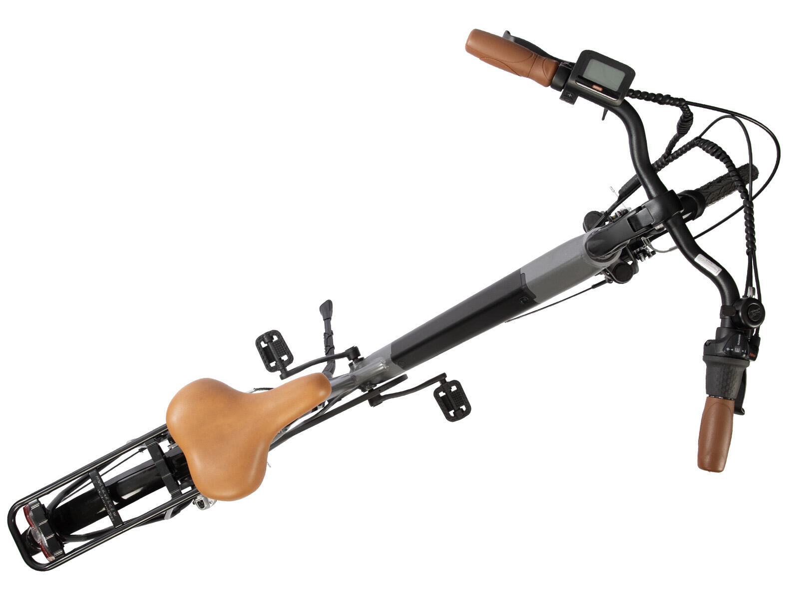 Elektrische stadsfiets l' Amant Eco Nexus 3 28 inch, donkergrijs 2/5