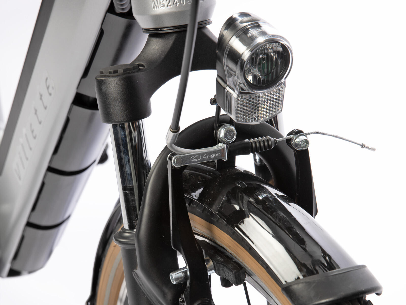 Villette L' Amant Eco BG e-bike 10Ah Celtic Grey 4/5