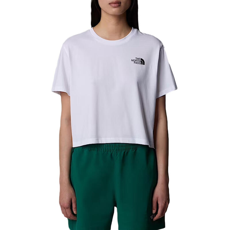 The north face - T-shirt blanc NF0A87U4FN4