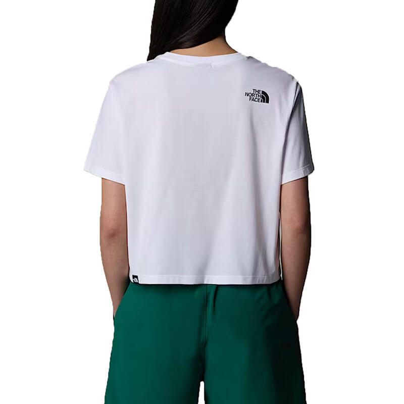 The north face - T-shirt blanc NF0A87U4FN4