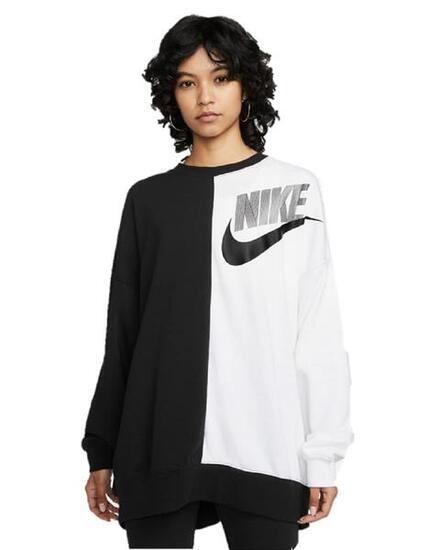 Maglia di Tuta Oversized Nike S6476019 per Donna in Nero