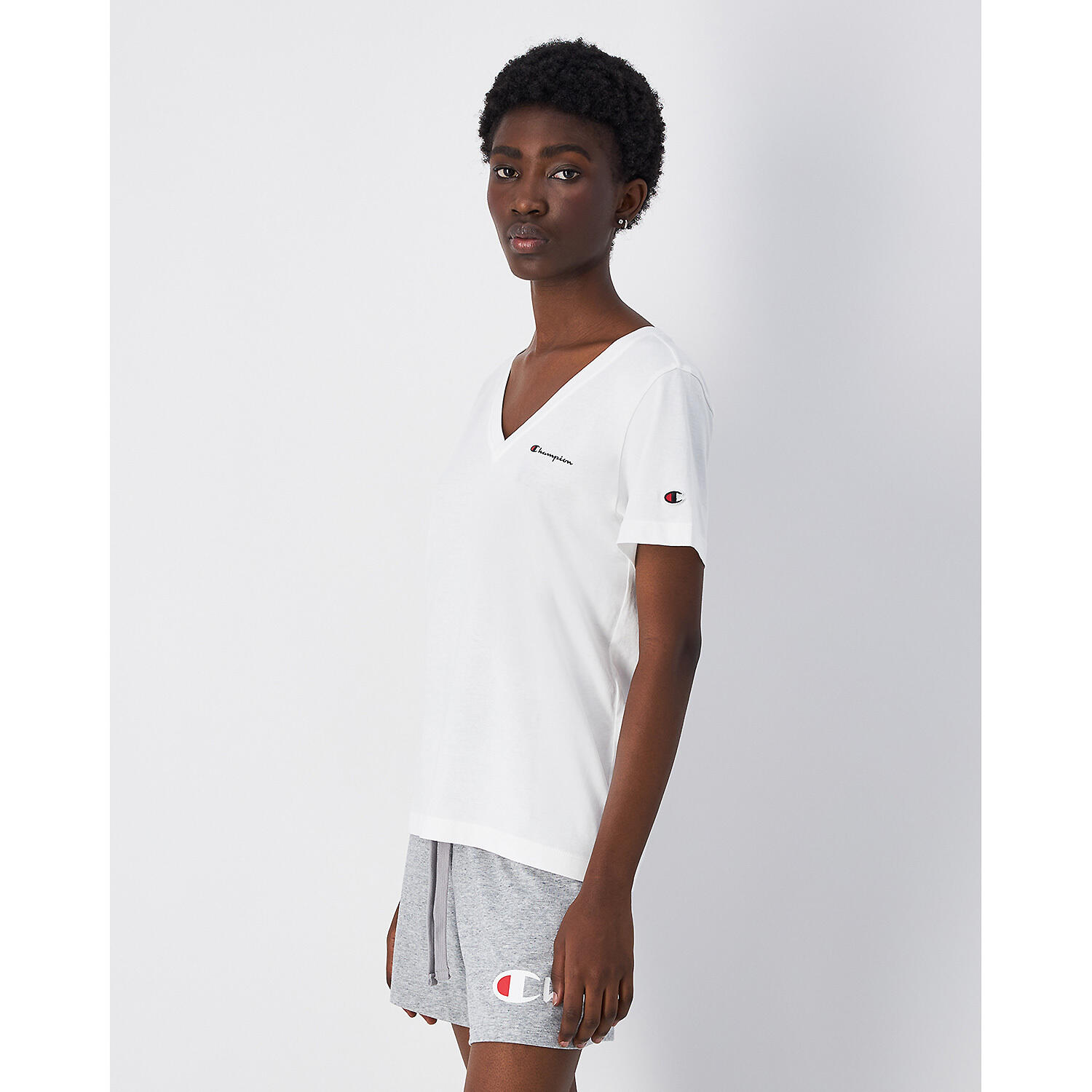 T-shirt Champion modèle 117536-WW001 pour femmes 2/4