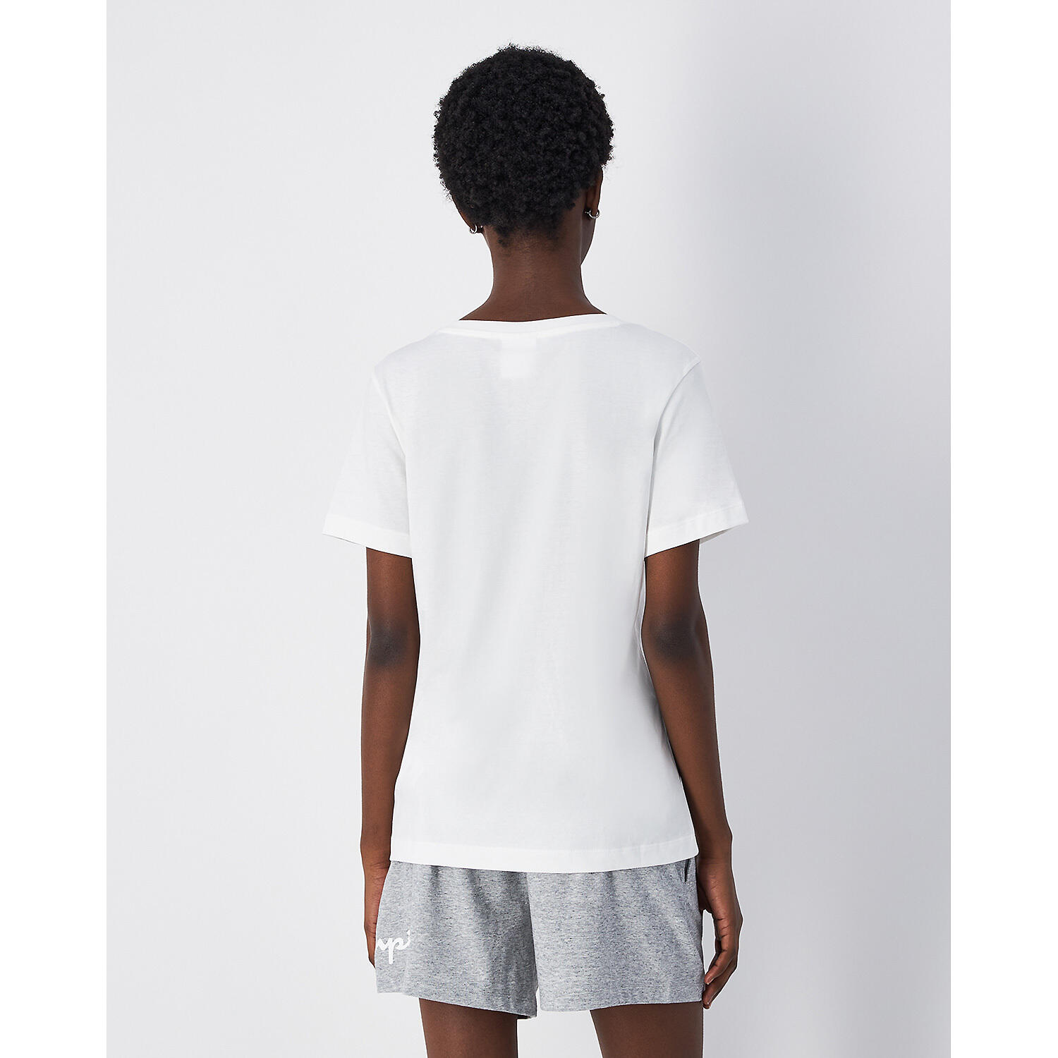 T-shirt Champion modèle 117536-WW001 pour femmes 3/4