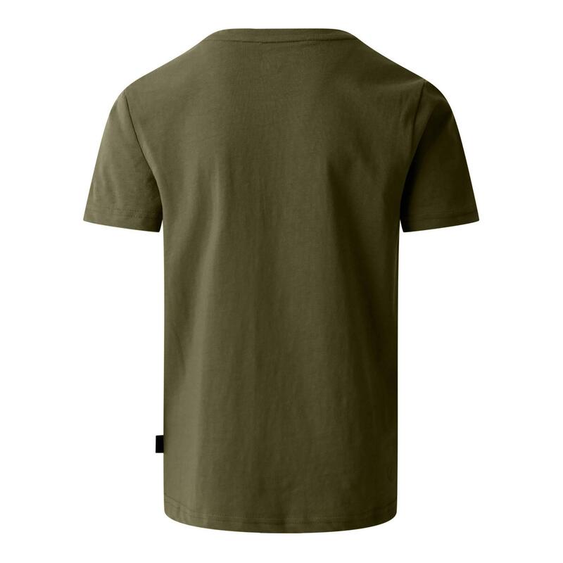 T-shirt Enfant Camouflage Olive - Coton, Taille 5-6 Ans - Neuf Avec étiquettes - Marque Mil-Com