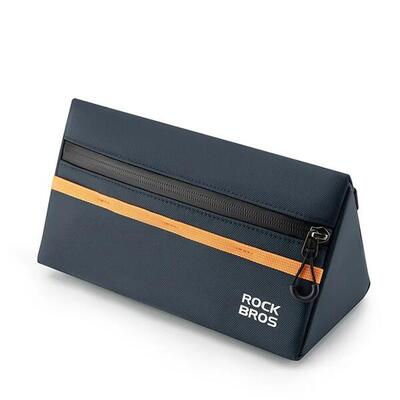 Borsa per manubrio bici da 13 l custodia portaoggetti - blu scuro