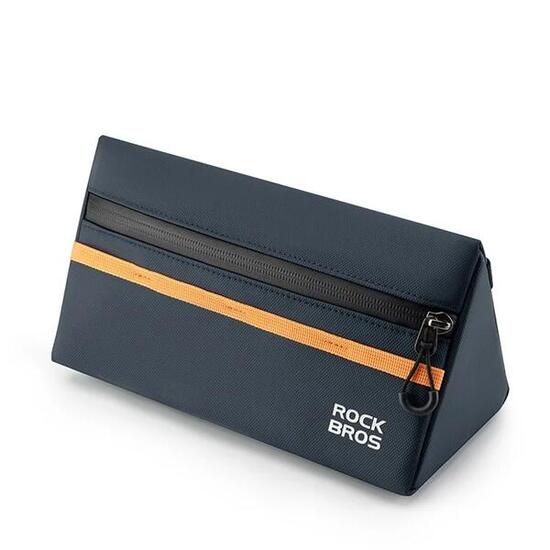 Borsa per manubrio bici da 13 l custodia portaoggetti - blu scuro