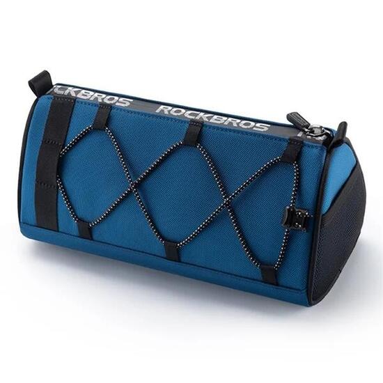 Borsa manubrio bici da corsa MTB - Blu