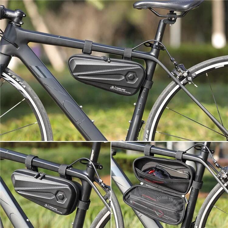 Borsa riflettente impermeabile per tubo sella bici 5/7