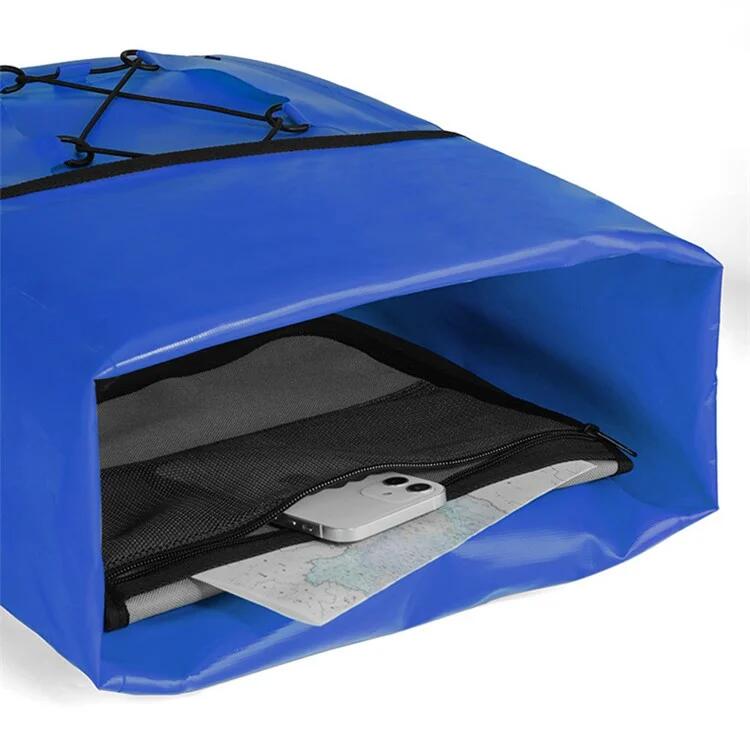 Borsa bici impermeabile pieghevole per portapacchi posteriore 6/7