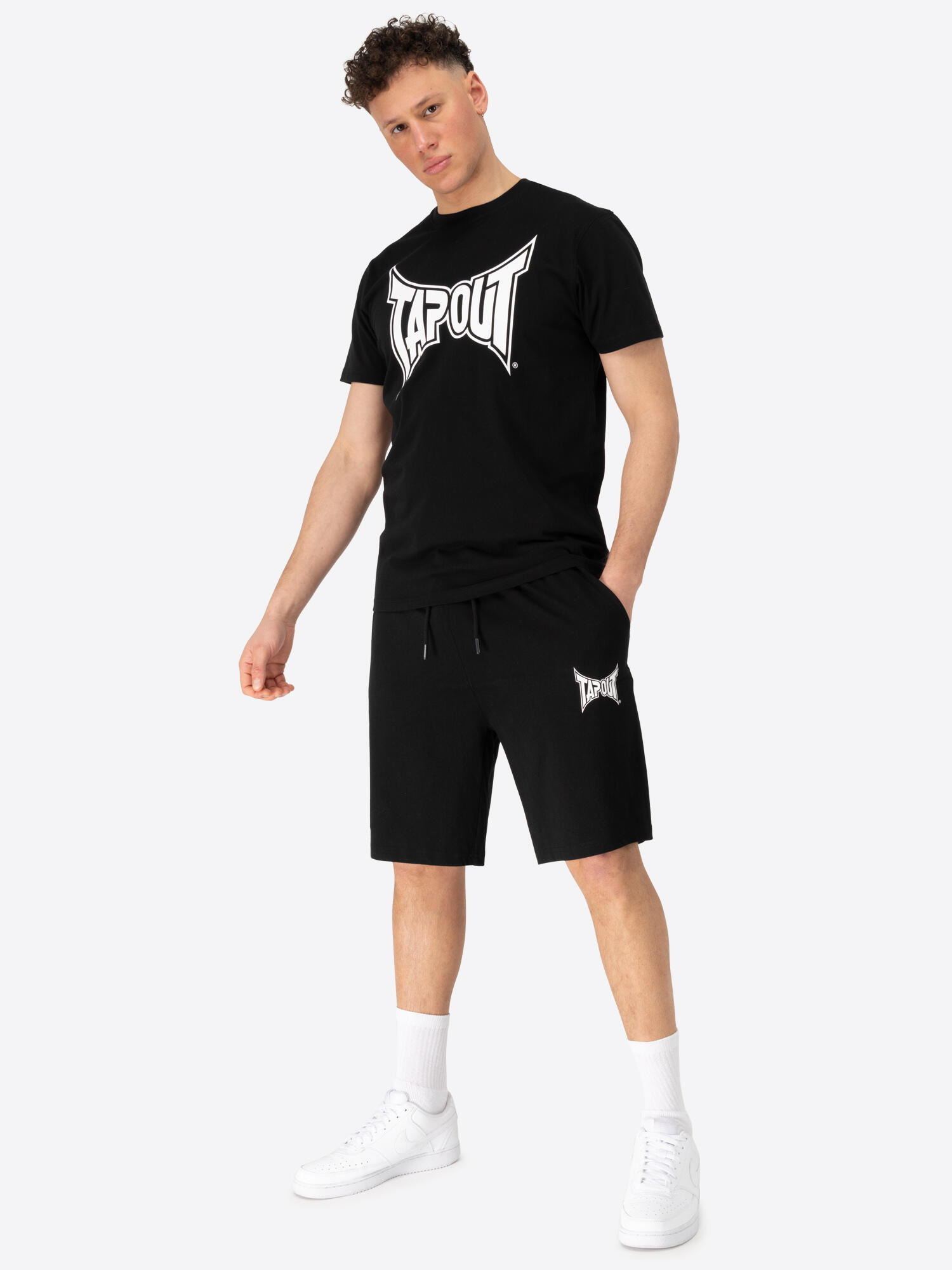 TAPOUT Heren T-shirt & shortset regular fit FALLON 4/7