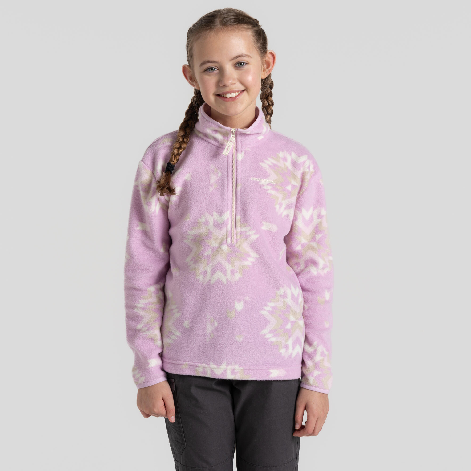 Kids Calke Half Zip Fleece 1/4