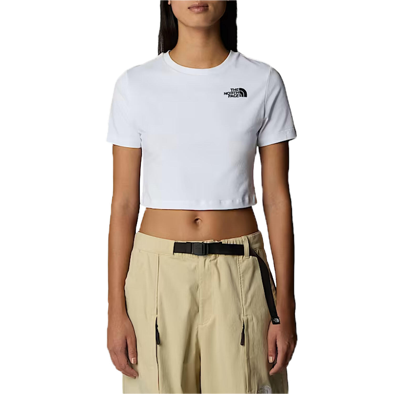 The north face - T-shirt Blanc NF0A55AOFN4 1/2
