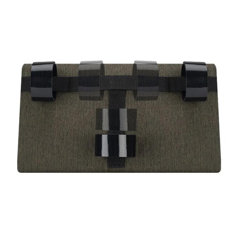 Bike Handlebar Bag 1.3L, Storage Pouch - Army Green 3/7