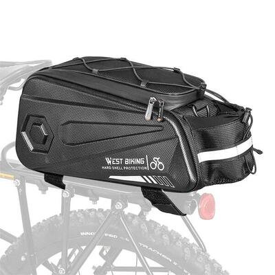 Wasserdichte Satteltasche, Fahrrad-Gepäckträgertasche