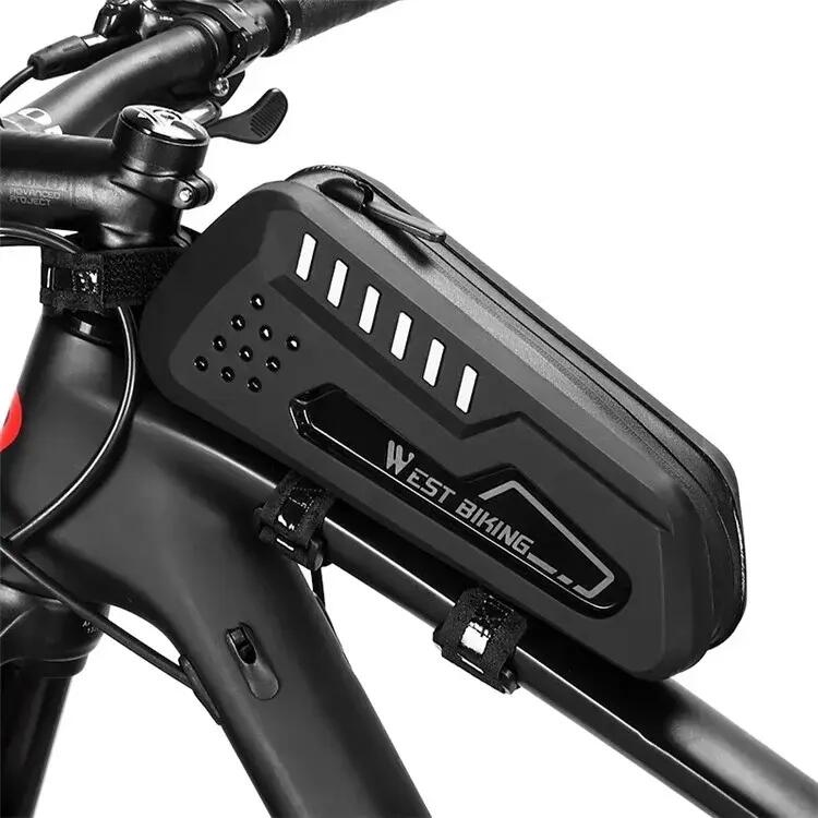 Top Tube Bike Bag - Black