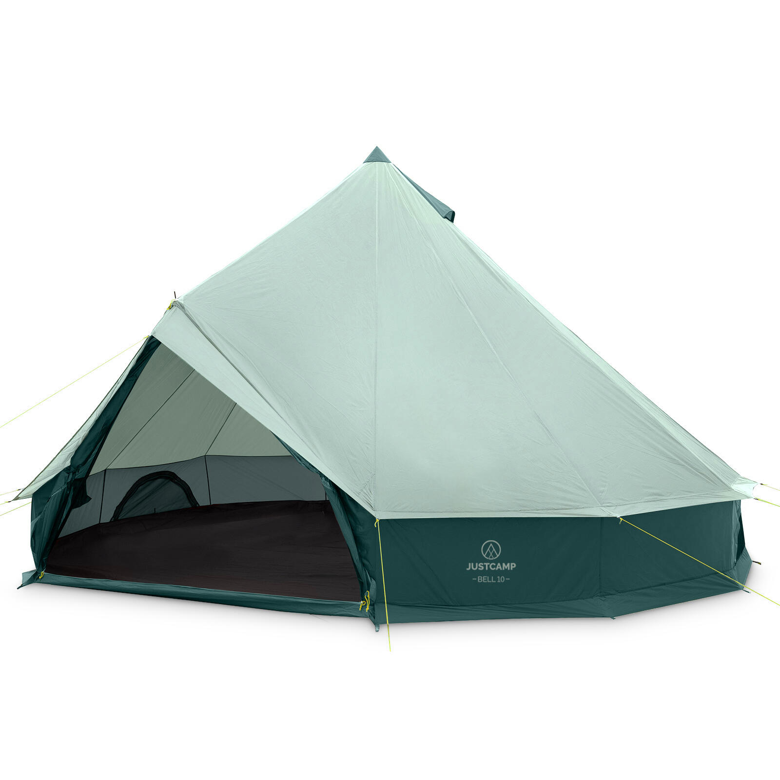 Justcamp - Tente Tipi Familiale – Bell 10 Personnes - Tente - Bleu - Decathlon