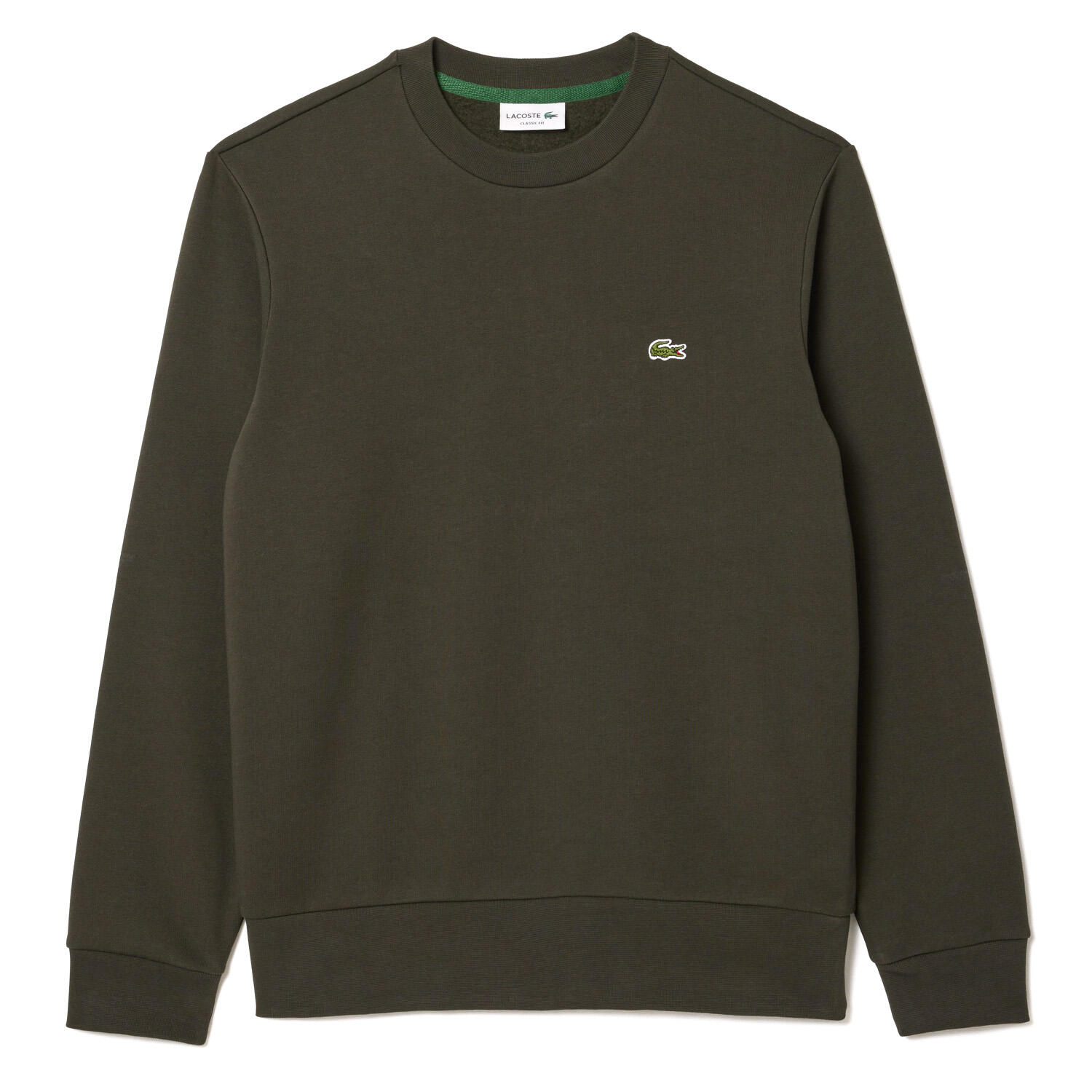 Lacoste - Lacoste - Sweat Gris Sh9608-l7a - Sweat-shirt - Vert - Decathlon