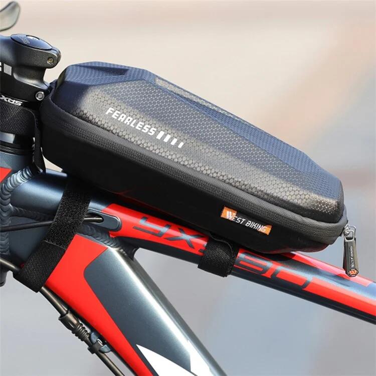 Borsa rigida per bici da 1,5 l per tubo superiore anteriore in EVA 5/7