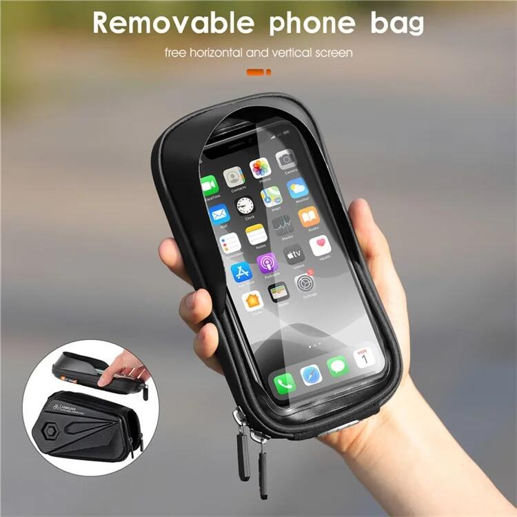 Sacoche de téléphone à écran tactile 6,5 pouces étanche 7/7